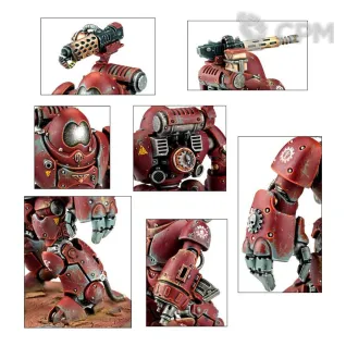 Описание картинки Набор миниатюр Warhammer 40000 Adeptus Mechanicus Kastelan Robots от Дауран по цене 8 000руб | Свободный Рынок Миниатюр - СРМ