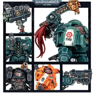 Описание картинки Набор миниатюр Warhammer 40000 Leagues of Votann Einhyr Hearthguard от Дауран по цене 5 500руб | Свободный Рынок Миниатюр - СРМ