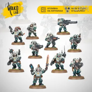 Описание картинки Hearthkyn Warriors (10) от Wako Lab (Recast) по цене 2 390руб | Свободный Рынок Миниатюр - СРМ