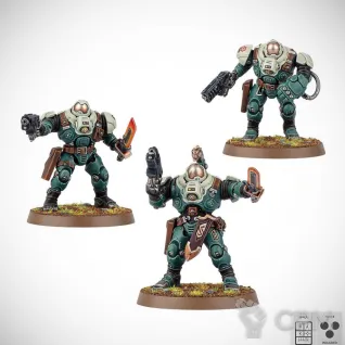 Описание картинки Ironkin Steeljacks от Wako Lab (Recast) по цене 1 540руб | Свободный Рынок Миниатюр - СРМ