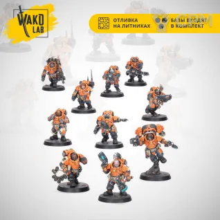 Описание картинки Kill Team: Hearthkyn Salvagers от Wako Lab (Recast) по цене 2 240руб | Свободный Рынок Миниатюр - СРМ