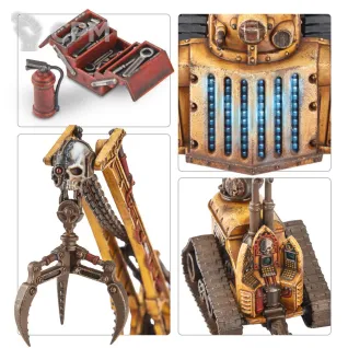Описание картинки SECTOR MECHANICUS:GALVANIC SERVO-HAULERS (MTO) от SectorA13 по цене 66 666руб | Свободный Рынок Миниатюр - СРМ