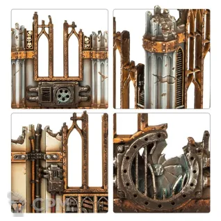 Описание картинки Набор террейна Warhammer 40000 Sector Imperialis Ruins от Дауран по цене 4 500руб | Свободный Рынок Миниатюр - СРМ