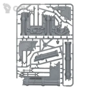 Описание картинки Набор террейна Warhammer 40000 Sector Imperialis Ruins от Дауран по цене 4 500руб | Свободный Рынок Миниатюр - СРМ