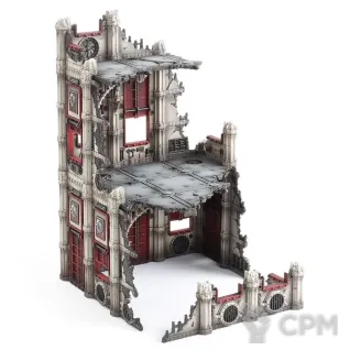 Описание картинки Набор террейна Warhammer 40000 Battlezone: Manufactorum – Sanctum Administratus от Дауран по цене 8 500руб | Свободный Рынок Миниатюр - СРМ