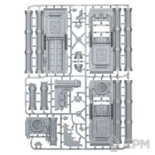 Описание картинки Набор террейна Warhammer 40000 Battlezone: Manufactorum – Sanctum Administratus от Дауран по цене 8 500руб | Свободный Рынок Миниатюр - СРМ