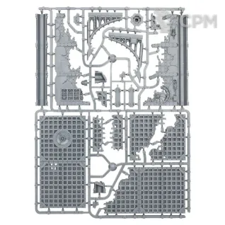 Описание картинки Набор террейна Warhammer 40000 Battlezone: Manufactorum – Sanctum Administratus от Дауран по цене 8 500руб | Свободный Рынок Миниатюр - СРМ