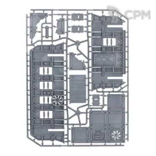 Описание картинки Набор террейна Warhammer 40000 Battlezone: Fronteris – STC Hab-Bunker and Stockades от Дауран по цене 7 500руб | Свободный Рынок Миниатюр - СРМ