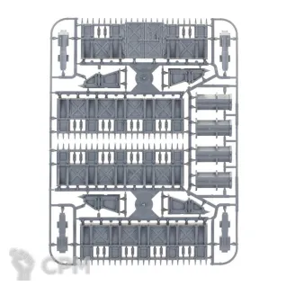 Описание картинки Набор террейна Warhammer 40000 Battlezone: Fronteris – STC Hab-Bunker and Stockades от Дауран по цене 7 500руб | Свободный Рынок Миниатюр - СРМ