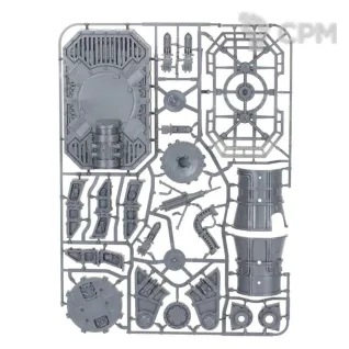 Описание картинки Набор террейна Warhammer 40000 Battlezone: Fronteris – Vox-Antenna and Auspex Shrine от Дауран по цене 6 500руб | Свободный Рынок Миниатюр - СРМ