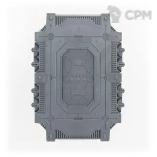 Описание картинки Набор террейна Warhammer 40000 Battlezone: Fronteris – Landing Pad от Дауран по цене 6 500руб | Свободный Рынок Миниатюр - СРМ