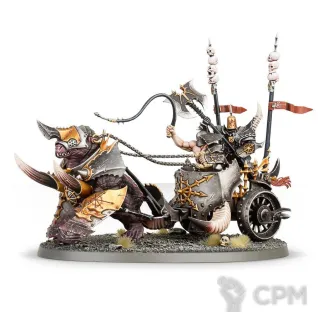 Описание картинки Gorebeast Chariot от ВАХА WORKSHOP по цене 10 000руб | Свободный Рынок Миниатюр - СРМ