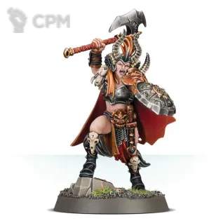 Описание картинки Darkoath Warqueen от ВАХА WORKSHOP по цене 5 000руб | Свободный Рынок Миниатюр - СРМ