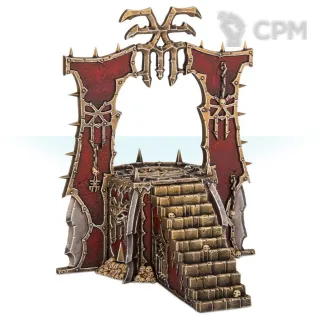 Описание картинки Skull Altar от ВАХА WORKSHOP по цене 5 000руб | Свободный Рынок Миниатюр - СРМ