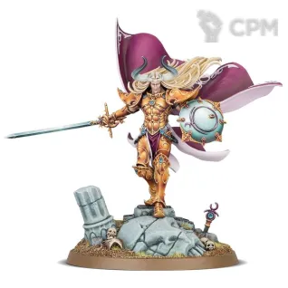 Описание картинки Sigvald, Prince of Slaanesh от ВАХА WORKSHOP по цене 270руб | Свободный Рынок Миниатюр - СРМ