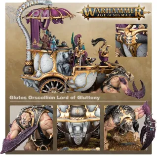 Описание картинки HEDONITES OF SLAANESH: Glutos Orscollion, Lord of Gluttony от Магазин Хобби по цене 12 000руб | Свободный Рынок Миниатюр - СРМ