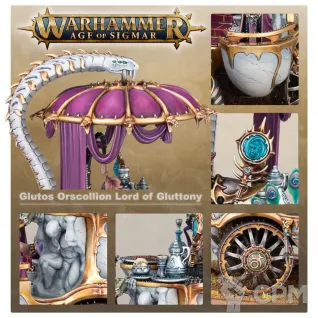 Описание картинки HEDONITES OF SLAANESH: Glutos Orscollion, Lord of Gluttony от Магазин Хобби по цене 12 000руб | Свободный Рынок Миниатюр - СРМ