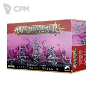 Описание картинки Набор миниатюр Warhammer Age of Sigmar Disciples of Tzeentch Tzaangor Enlightened от Дауран по цене 5 000руб | Свободный Рынок Миниатюр - СРМ