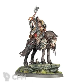 Описание картинки Набор Warhammer Age of Sigmar Slaves to Darkness Darkoath Chieftain on Warsteed от Дауран по цене 4 500руб | Свободный Рынок Миниатюр - СРМ
