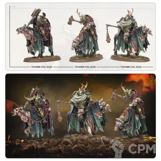 Описание картинки MAGGOTKIN OF NURGLE: SLOVEN KNIGHTS от Магазин Хобби по цене 5 600руб | Свободный Рынок Миниатюр - СРМ