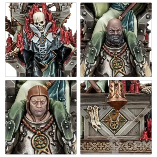 Описание картинки Warhammer Age of Sigmar Cities of Sigmar Pontifex Zenestra, Matriarch of the Great Wheel от Дауран по цене 5 750руб | Свободный Рынок Миниатюр - СРМ