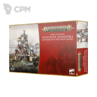 Описание картинки Warhammer Age of Sigmar Cities of Sigmar Pontifex Zenestra, Matriarch of the Great Wheel от Дауран по цене 5 750руб | Свободный Рынок Миниатюр - СРМ