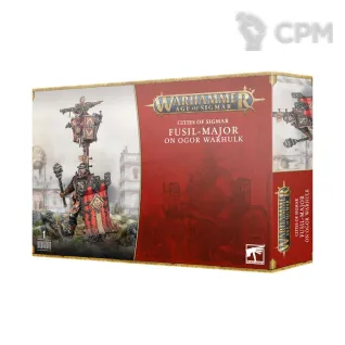 Описание картинки Набор Warhammer Age of SigmarCities of Sigmar Fusil-Major on Ogor Warhulk от Дауран по цене 4 500руб | Свободный Рынок Миниатюр - СРМ