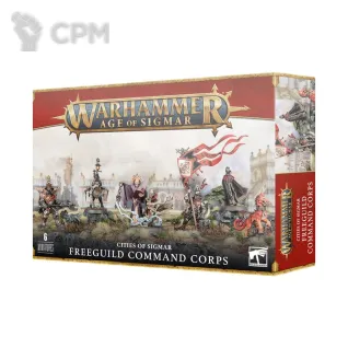 Описание картинки Набор Warhammer Age of SigmarCities of Sigmar Freeguild Command Corps от Дауран по цене 4 500руб | Свободный Рынок Миниатюр - СРМ