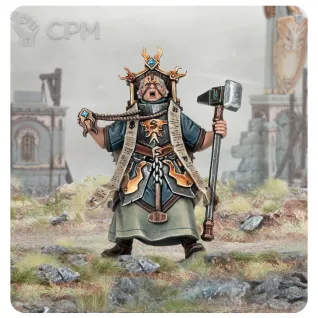 Описание картинки CITIES OF SIGMAR: Mallus Forgepriest от Магазин Хобби по цене 3 200руб | Свободный Рынок Миниатюр - СРМ