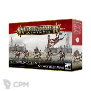 Описание картинки Набор Warhammer Age of Sigmar CITIES OF SIGMAR:  FREEGUILD GALLANTS от Дауран по цене 4 750руб | Свободный Рынок Миниатюр - СРМ