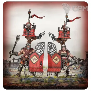 Описание картинки Набор Warhammer Age of Sigmar CITIES OF SIGMAR: GATE GARGANTS от Дауран по цене 8 500руб | Свободный Рынок Миниатюр - СРМ