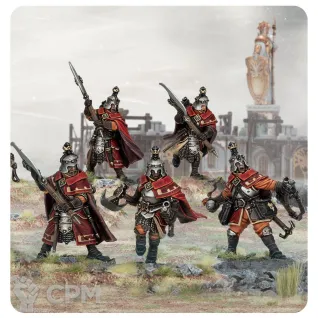 Описание картинки Набор Warhammer Age of Sigmar CITIES OF SIGMAR: FREEGUILD GRENADIERS от Дауран по цене 4 500руб | Свободный Рынок Миниатюр - СРМ