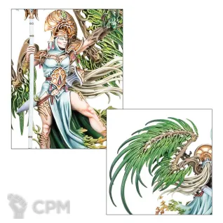 Описание картинки Набор Warhammer Age of Sigmar Sylvaneth Alarielle the Everqueen от Дауран по цене 13 500руб | Свободный Рынок Миниатюр - СРМ
