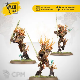 Описание картинки Kurnoth Hunters от Wako Lab (Recast) по цене 2 250руб | Свободный Рынок Миниатюр - СРМ