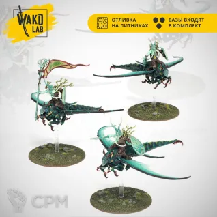 Описание картинки Revenant Seekers / Spiterider Lancers от Wako Lab (Recast) по цене 2 400руб | Свободный Рынок Миниатюр - СРМ