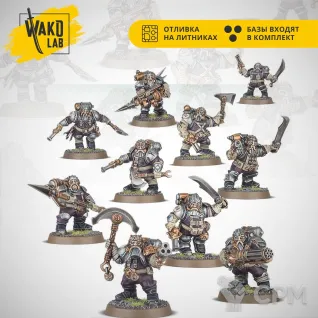 Описание картинки Arkanaut Company от Wako Lab (Recast) по цене 1 810руб | Свободный Рынок Миниатюр - СРМ