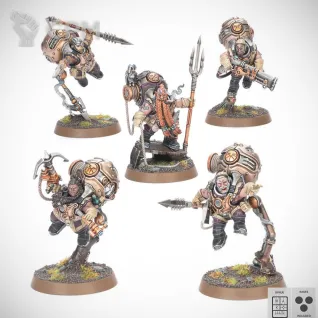 Описание картинки Vongrim Harpoon Crew / Vongrim Salvagers от Wako Lab (Recast) по цене 1 790руб | Свободный Рынок Миниатюр - СРМ