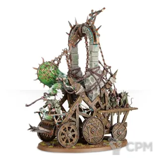 Описание картинки Plague Priest on Plague Furnace от ВАХА WORKSHOP по цене 5 000руб | Свободный Рынок Миниатюр - СРМ
