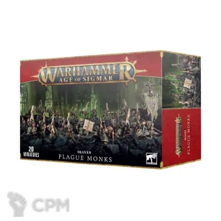 Описание картинки Набор миниатюр Warhammer Age of Sigmar Skaven Plague Monks от Дауран по цене 4 000руб | Свободный Рынок Миниатюр - СРМ