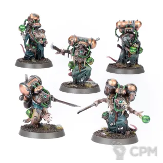 Описание картинки Набор миниатюр Warhammer Age of Sigmar Skaven Acolyte Globadiers от Дауран по цене 5 000руб | Свободный Рынок Миниатюр - СРМ