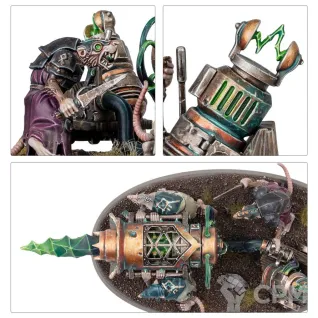 Описание картинки Набор миниатюр Warhammer Age of Sigmar Skaven Warp-Grinder от Дауран по цене 4 000руб | Свободный Рынок Миниатюр - СРМ