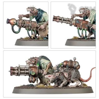 Описание картинки Набор миниатюр Warhammer Age of Sigmar Skaven Warpspark Weapon Battery от Дауран по цене 5 000руб | Свободный Рынок Миниатюр - СРМ