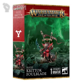 Описание картинки Набор миниатюр Warhammer Age of Sigmar Skaven Krittok Foulblade от Дауран по цене 3 600руб | Свободный Рынок Миниатюр - СРМ
