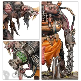 Описание картинки Набор миниатюр Warhammer Age of Sigmar Skaven Brood Terror от Дауран по цене 6 000руб | Свободный Рынок Миниатюр - СРМ