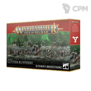 Описание картинки Предзаказ на Warhammer AGE OF SIGMAR SKAVEN: GUTTER RUNNERS от Дауран по цене 4 400руб | Свободный Рынок Миниатюр - СРМ