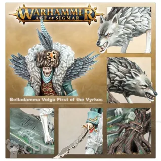 Описание картинки Набор Warhammer Age of Sigmar Soulblight Gravelords Belladamma Volga, First of the Vyrkos от Дауран по цене 5 000руб | Свободный Рынок Миниатюр - СРМ