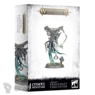 Описание картинки Набор миниатюр Warhammer Age of Sigmar Nighthaunt Krulghast Cruciator от Дауран по цене 3 700руб | Свободный Рынок Миниатюр - СРМ
