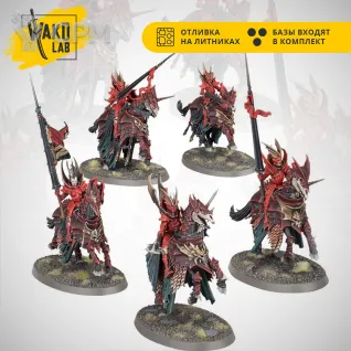 Описание картинки Blood Knights от Wako Lab (Recast) по цене 2 470руб | Свободный Рынок Миниатюр - СРМ