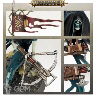 Описание картинки Набор миниатюр Warhammer Age of Sigmar Nighthaunt Craventhrone Guard от Дауран по цене 4 500руб | Свободный Рынок Миниатюр - СРМ