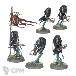 Описание картинки Набор миниатюр Warhammer Age of Sigmar Nighthaunt Craventhrone Guard от Дауран по цене 4 500руб | Свободный Рынок Миниатюр - СРМ